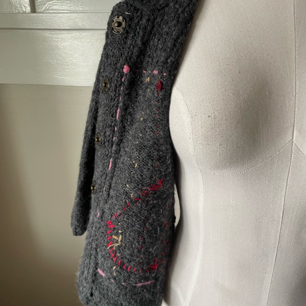 Free People | 'Grandma Goes West' Patchwork Cardigan - Picture 7 of 8